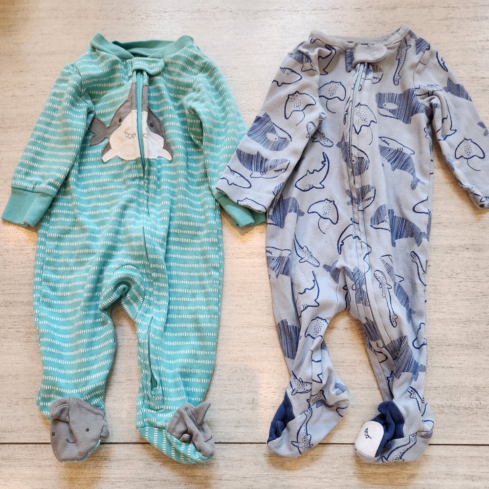 Set of 11 Bodysuits/Onesies (Sizes 3 months, 3-6 months, 6 months, and 9 months)